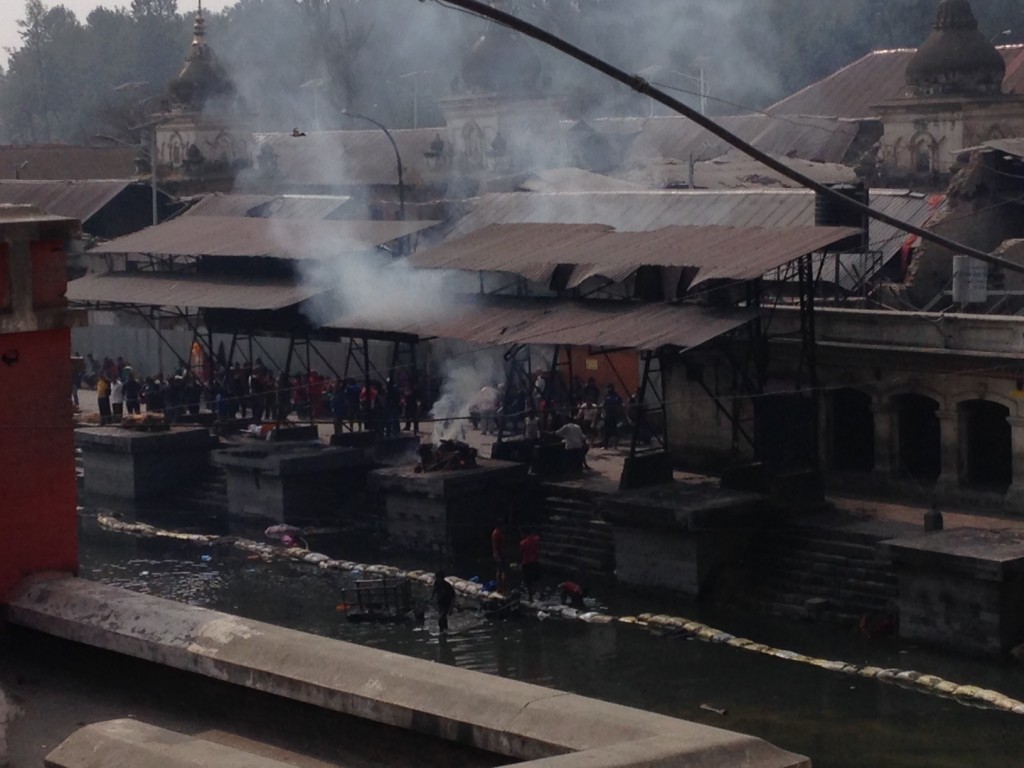 Hindu temple in Kathmandu, Nepal